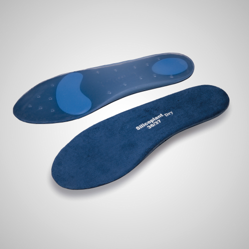 Plantilla de Silicona Transpirable con Soporte Plantar